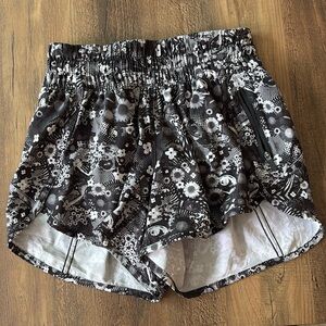 Lululemon Track That Floral Running Shorts 4